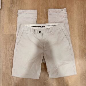 Reiss Light Gray Chinos